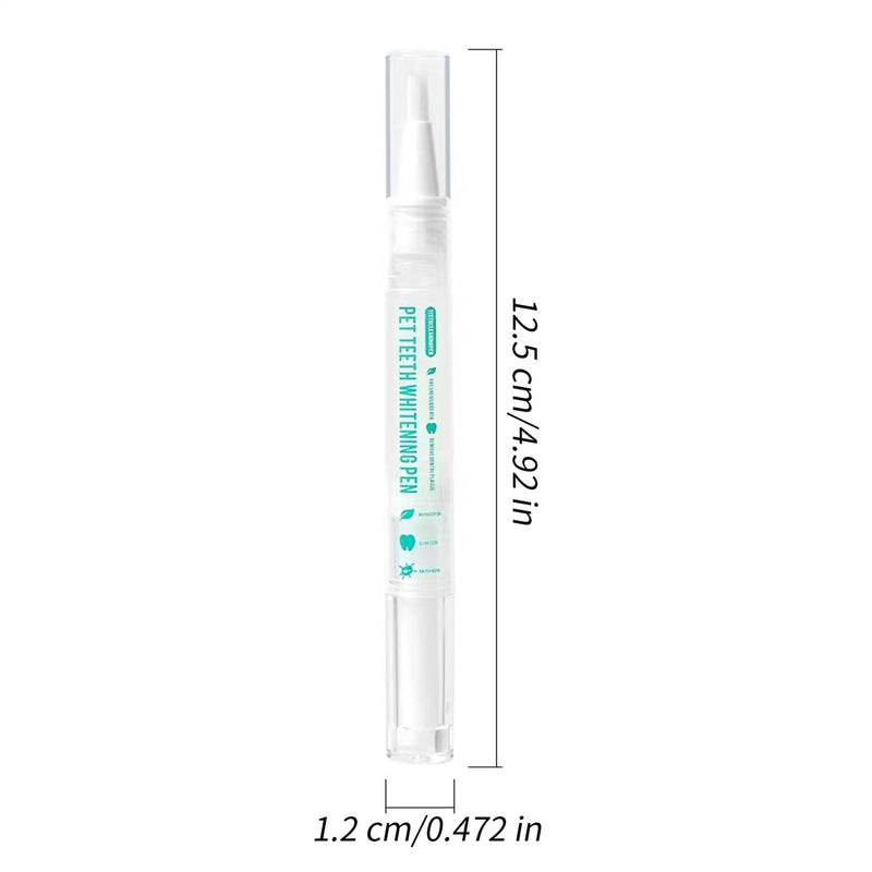 Pet Toothbrush Pen | Whitening Pen for Dog Teeth | 5 ml Stain Remover, Repair of Fresh Teeth | Brushes for Cats and Puppies