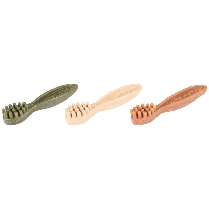 Flamingo VEGGIE TOOTHBRUSH 12,5CM 4PCS MIX DISPLAY