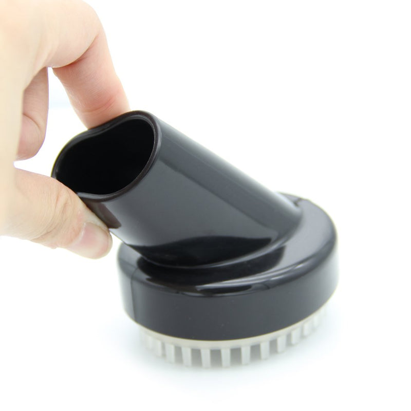 EZ SPARES Replacement Pet Round Air Brush Central Vacuum Hose Attachment Dog Grooming Tool Universal 1 1/4 inches (32mm) Soft PVC for Pets Cat Dog Animal's Hair Cleaning - PawsPlanet Australia