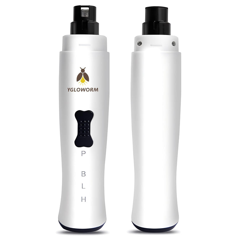 Dog Nail Grinder Quiet Nail Trimmer Electric Rechargeable pet Nail Grinder cat Nail Grinder with 5 led Shadow Free Light 2 Speed for Small Medium Large Dogs and Cats Last for 4 Hours - PawsPlanet Australia