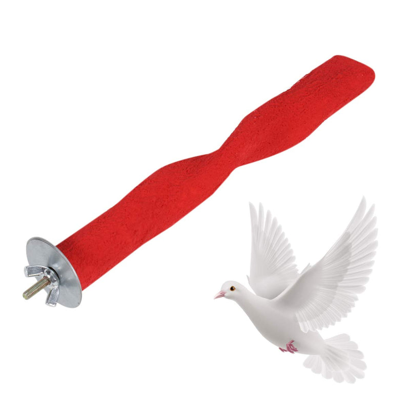 POPETPOP Bird Perches for Parrots-Bird Perch Nail File Cage Bird Perches Feet and Beak Safety Material to Trim Nails and Beak and Promote Healthy Feet Random Color - PawsPlanet Australia