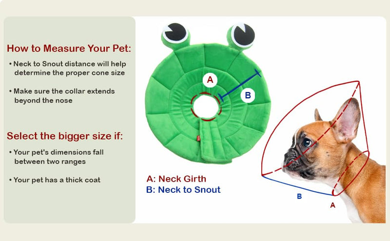 Dog Cone, Pet Recovery Collar Comfy Pet Cone Collar Protective Collar for After Surgery Lick Wound Healing Flexible Cone for Dogs After Surgery (XL) Green - PawsPlanet Australia