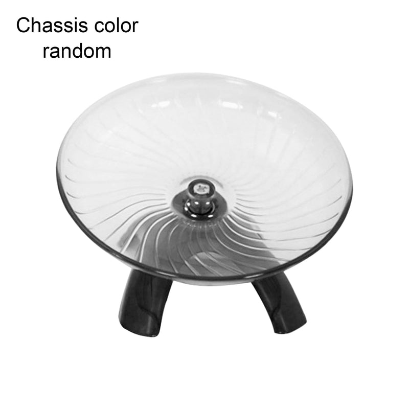 Kakalote Hamster Wheel, Hermit Crab Climbing Toys Silent Running Exercise Wheel, Small Animal Exercise Wheels Hermit Crabs Wheel for Hamsters, Gerbils, Hermit Crab Small Cage grey:18cm - PawsPlanet Australia