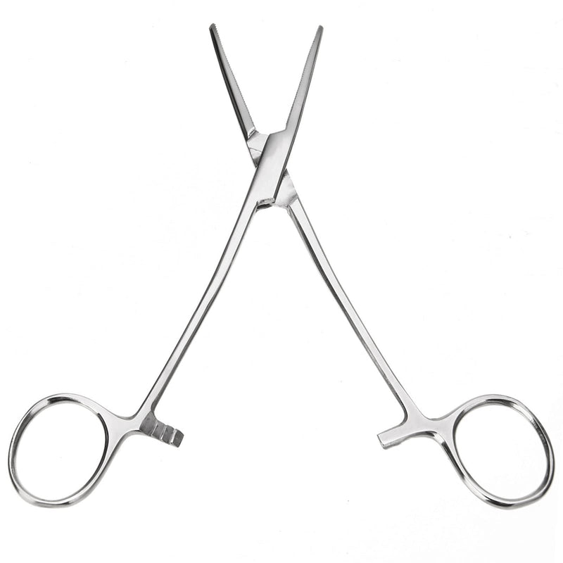 WYSUMMER Stainless Steel Dog Cat Pet Forceps Scissors Ear Hair Clamp Fishing Scissors Tools (18CM straight) - PawsPlanet Australia