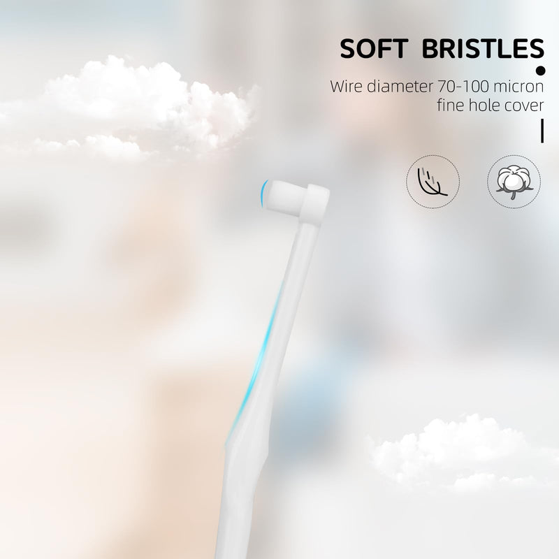 3Pcs Cat Toothbrush Kitten Dog Nano Toothbrush with Ultra Soft Bristles, Puppy Pet Dental Care Oral Hygiene Tooth Brush for Sensitive Pet Teeth Gums
