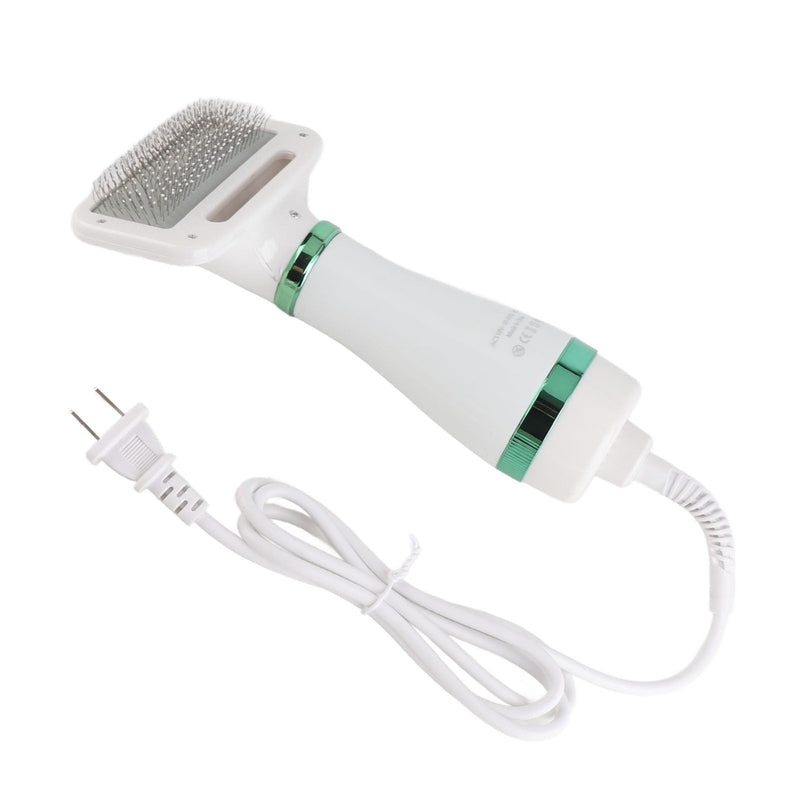 Pet Hair Dryer Blower, 2 in 1 Dog Hair Dryer Brush Adjustable Air Speed Pet Blow Dryer Lightweight Dog Blower Dryer Brush Fast Drying Dog Grooming Kit for Dogs - PawsPlanet Australia