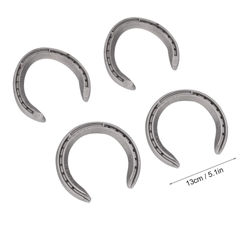 Naroote Redxiao~ Lip Horsehoe Kit, Aluminum Alloy Material Horseshoe,Hoe Palms(Number 5) - PawsPlanet Australia