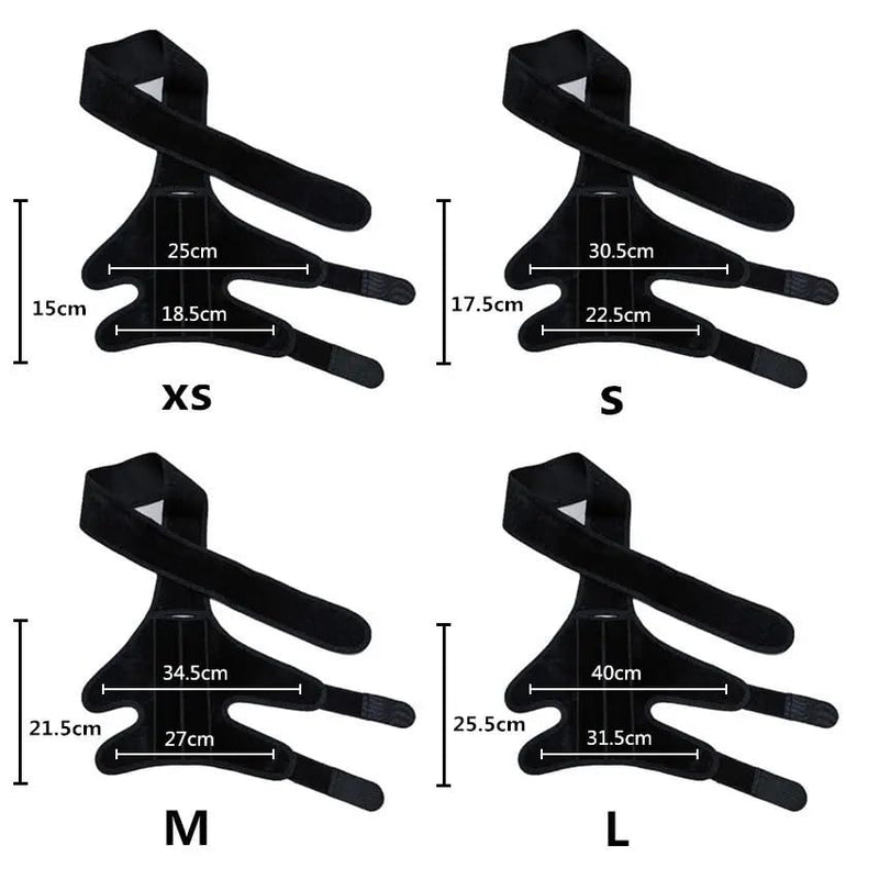 Dog Knee Brace for Ligament Injuries with Side Stabilizers, for Front or Hind Leg; Keeps The Joint Warm and Stable - Extra Support - Reduces Pain and Inflammation (Small) Small