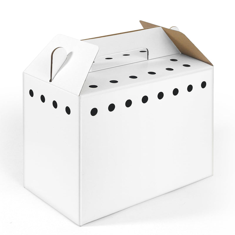 Disposable Cardboard Pet Carrier for Small Animals-12 Pack - PawsPlanet Australia