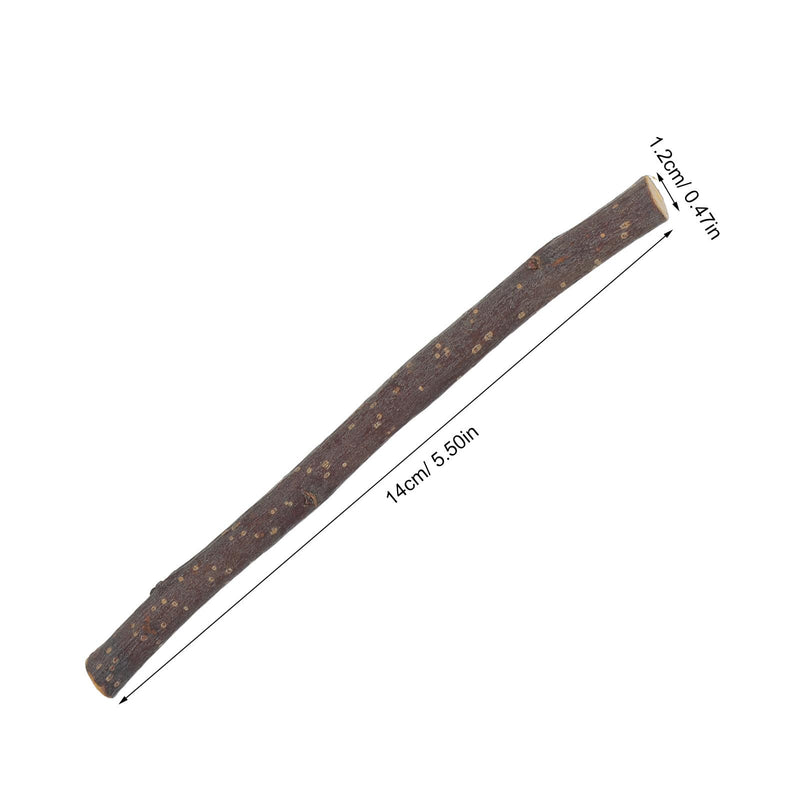 VALICLUD Natural Pet Chew Toy made from Dried Apple Twig for Dental Care and Entertainment for Small Animals