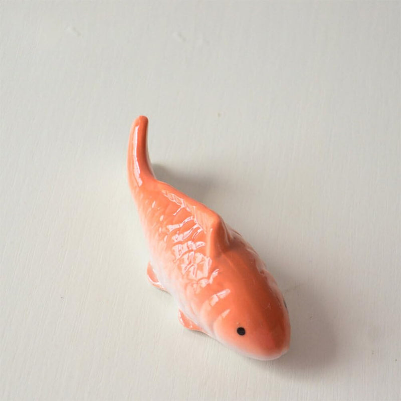 Toddmomy Ceramic Floating Fish - 2pcs Aquarium Goldfish Koi Fish - Floatable Fish Figurines - Realistic Fish Tank Fish- Tea Pet Decor - for Fairy Garden - Pond - Underwater - PawsPlanet Australia