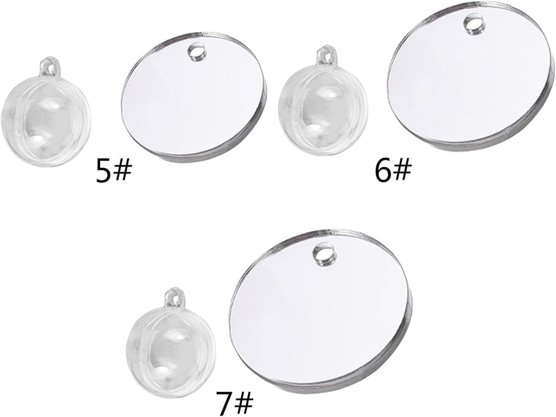 Betta Training Mirror Fish for Tank Fish Out Special for Betta Fitness Mirror Betta Toys for Fish Tank Aquarium Decor (7cm) - PawsPlanet Australia