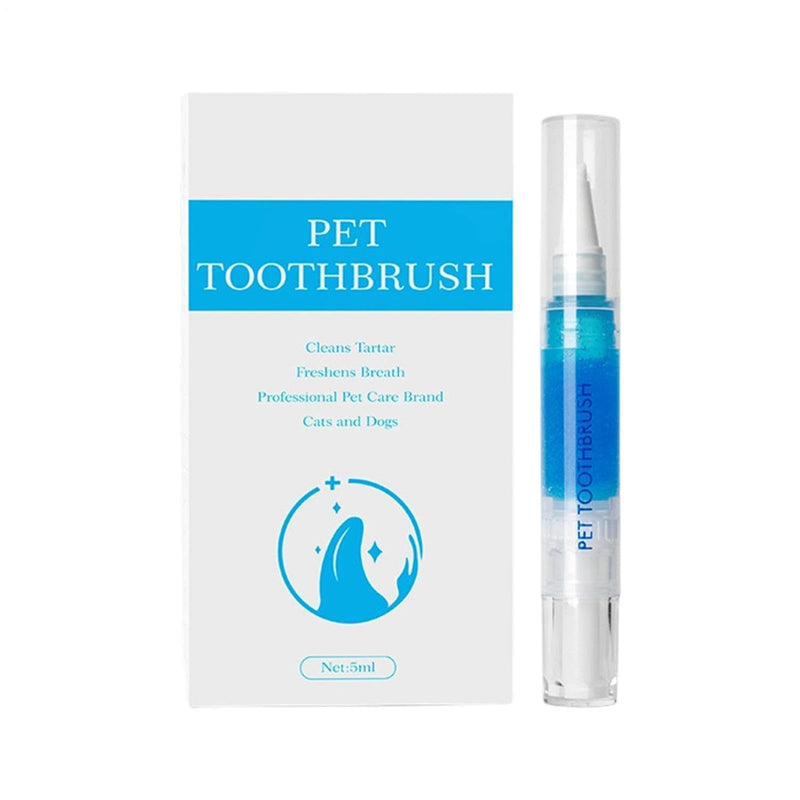 Dental Cleaning Pen for Cats and Dogs Portable Pen for Pet Oral Care, Breath Freshening Toothpaste Applicator for Puppies and Kittens, Simple Hygiene Care Accessory | Pet Care
