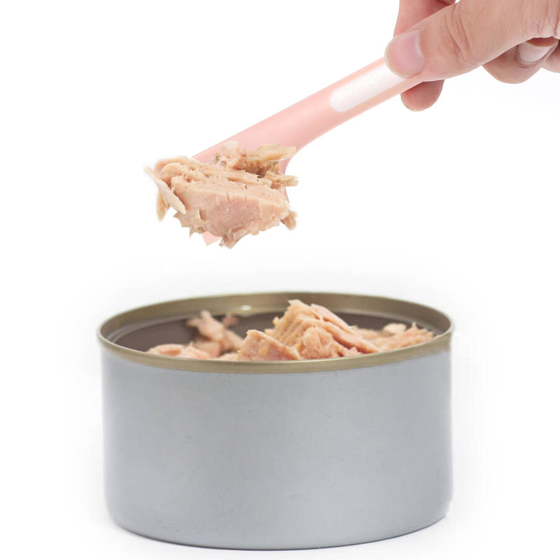 3 PCS Cat Treat Spoon, Cat Strip Feeder Spoon, Cat Spoon for Wet Treats Dispense, Cat Food Spoon Cat Stripe Squeeze Spoon, Multifunctional Lickable Treat Feeding - PawsPlanet Australia
