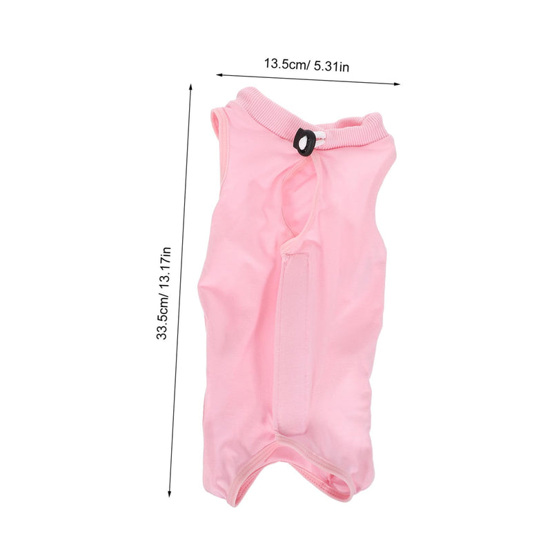 Supvox Recovery Suit for Cats, Breathable Neutering Suit, Medium Size, Made of Skin-Friendly Material, Washable Cat Body Pyjamas for Postoperative Wound Protection and Anti-Leakage