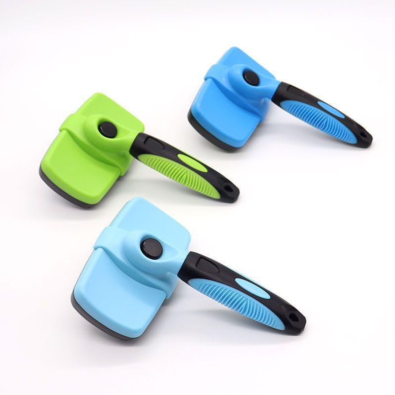 Pet Hair Removal & Grooming Kit – Deshedding Dog & Cat Brushes, Slicker, Dematting & Bathing Tools for Dogs & Cats, Ideal for Shedding, Long & Short Hair, Puppy & Pet Grooming Essentials Green For Small dogs and cats - PawsPlanet Australia