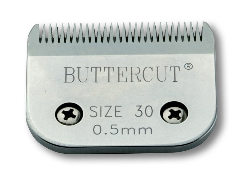 Geib Buttercut Stainless Steel Dog Clipper Blade, Size-30, 1/50-Inch Cut Length, Gray, White 30