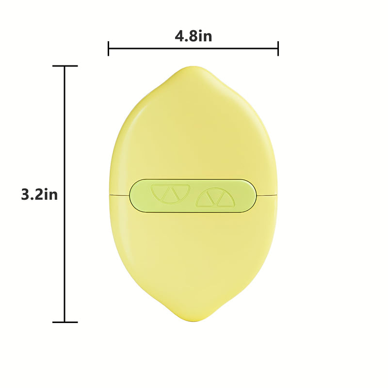 Cat Brush for Shedding – Dual-Function Cat Comb & Small Dog Brush, Furminator for Cats, Fresh Design for Grooming (Yellow) Yellow