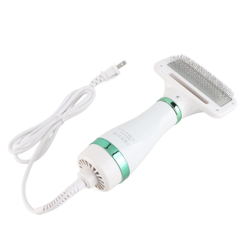 Pet Hair Dryer Blower, 2 in 1 Dog Hair Dryer Brush Adjustable Air Speed Pet Blow Dryer Lightweight Dog Blower Dryer Brush Fast Drying Dog Grooming Kit for Dogs - PawsPlanet Australia