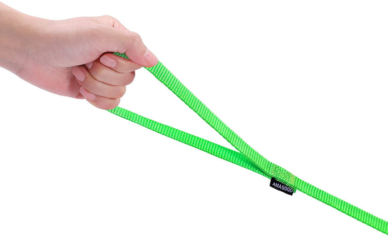 AMAGOOD 6 FT Cat Leash, Strong and Durable Traditional Style Leash with Easy to Use Collar Hook,Cat Lead Great for Cats (3/8 in x 6 ft(Pack of 1), Green) 3/8 in x 6 ft(Pack of 1) - PawsPlanet Australia