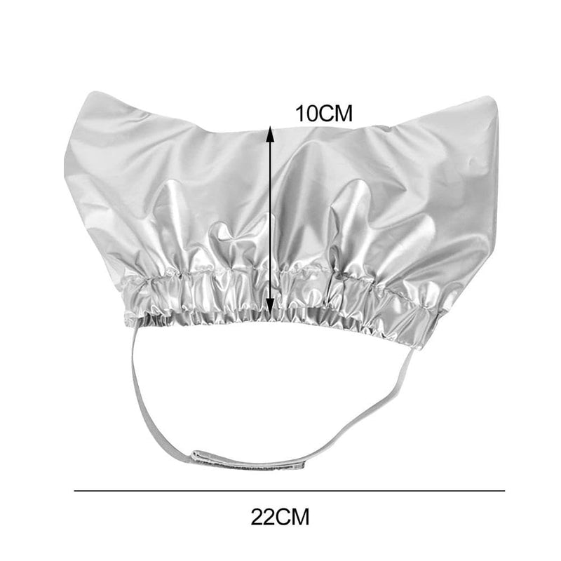 HEEPDD Adjustable Pet Shower Cap, Comfortable Shower Cap for Dogs and Cats with Adjustable Elastic Band, Elastic, Reusable Bathing Accessory for Kittens, Puppies, (1) 1