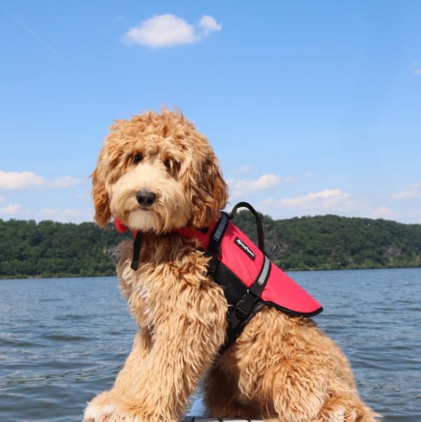 ZippyPaws Adventure Life Jacket for Dogs - Red - Small