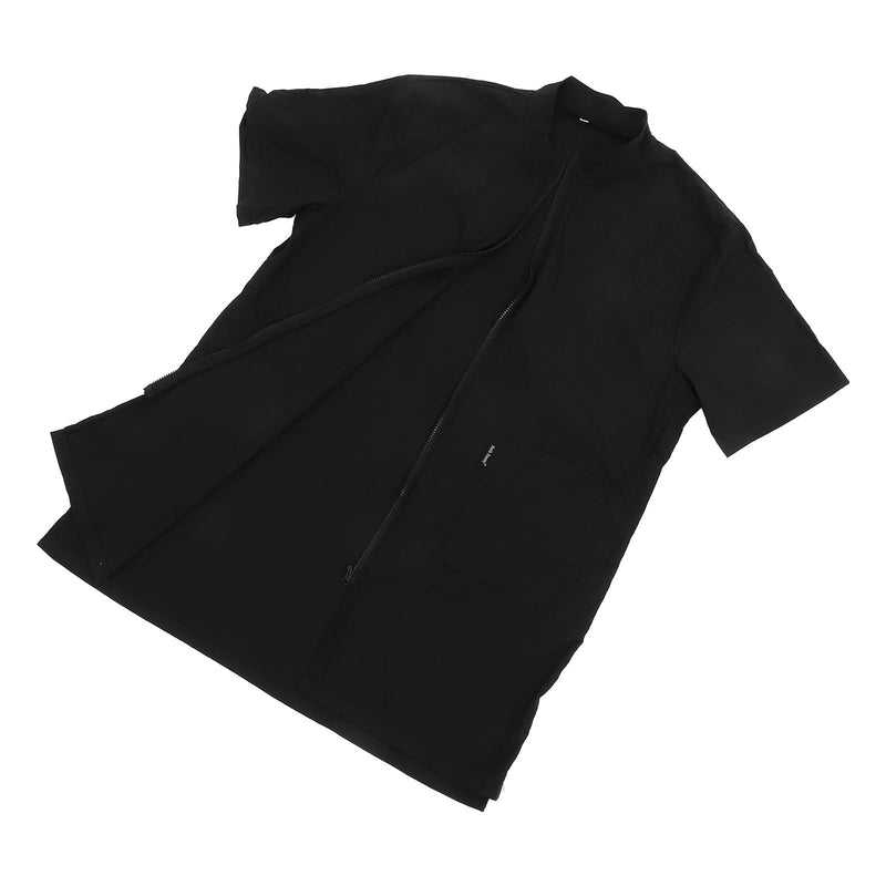 POPETPOP Dog Grooming Smock - Pet Grooming Workwear with Full Zipper Pet Grooming Smock Pet Grooming Apron Barber Smock Dog Cat Smock for Women Men Pet Salon Clo - PawsPlanet Australia
