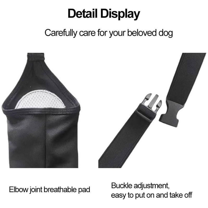 Dog Leg Protector Elbow Brace Dog Prevents Licking Wounds Helps with Arthritis (XL for Medium and Large Dogs) Xl
