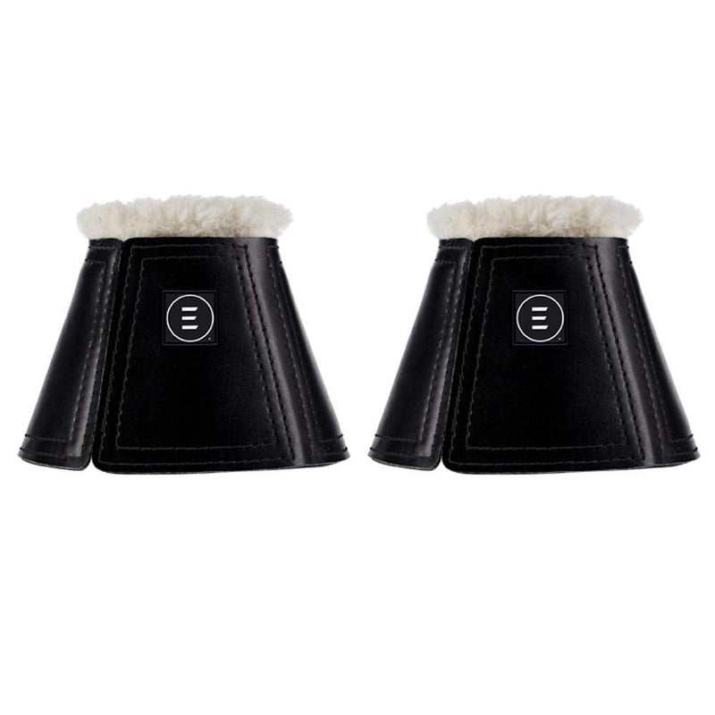 EquiFit Essential Sheeps Wool BellBoot, Black, Large