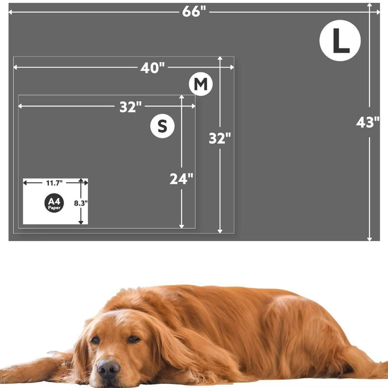 Stuffed Premium Soft Dog Blanket, with Flannel Grey Cute Paw Print, 43 * 66 inches, Cat Blanket Puppy Supplies Dog Products Stuff Essentials 42x66 inches - PawsPlanet Australia