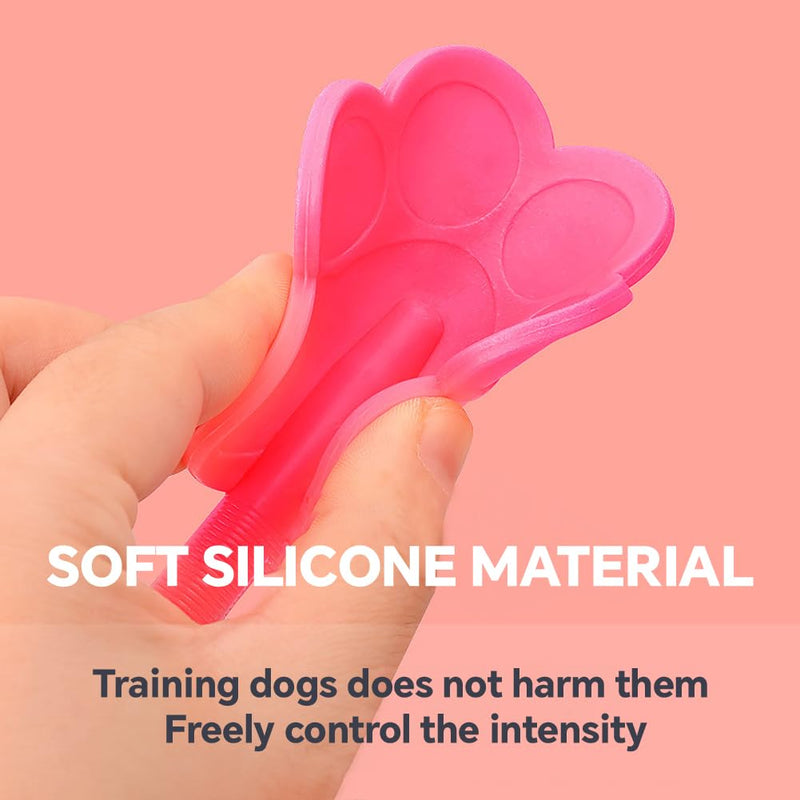 2 Pcs Dog Training Stick, Durable Silicone Dog Training Whip with Non-Slip Grip, Outdoor and Indoor Training Dog Tools, Puppy Training Whip Exercise Accessory (orange+purple) orange+purple - PawsPlanet Australia