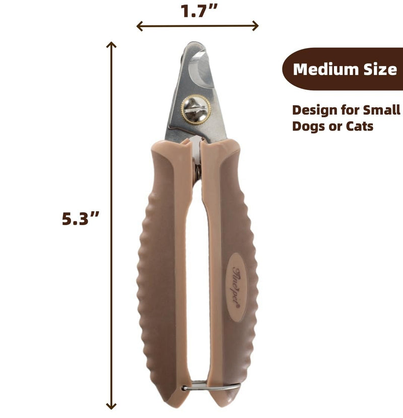 Dog Nail Clippers for Medium or Large Dogs Pet Nail Trimmers Pet Grooming Clippers with Safety Guard to Avoid Over Cutting M - PawsPlanet Australia