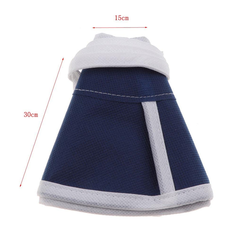 Protective collar for dogs, recovery collar, collar for injured animals, collar for cats and dogs, non-woven fabric, comfortable to wear, for men G, M