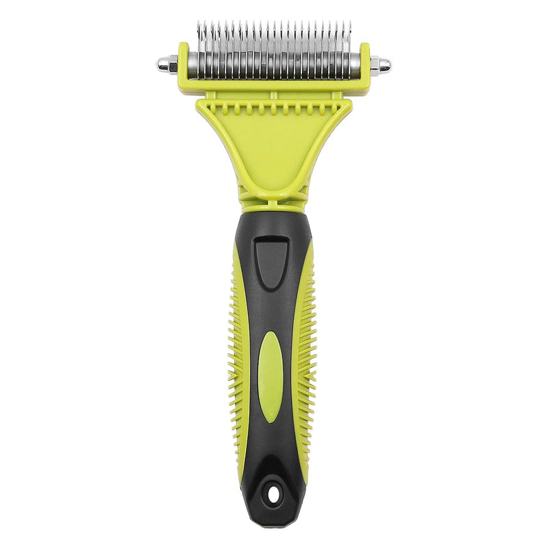 Namvo Dog Brush Cat Comb Dog Grooming Rake, Dematting Comb, Shedding Tool, Undercoat Rake for Small, Medium and Large Pets - PawsPlanet Australia