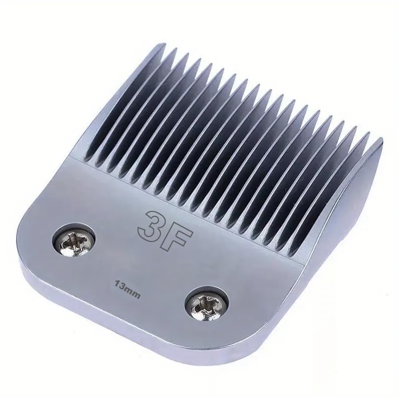 APUS 3F Blade Dog Grooming 13mm A5 Blades Compatible with AGC/KM2/Golden A5 Clippers,Detachable Stainless Steel Blade,Size 1/2" Cut Length. - PawsPlanet Australia
