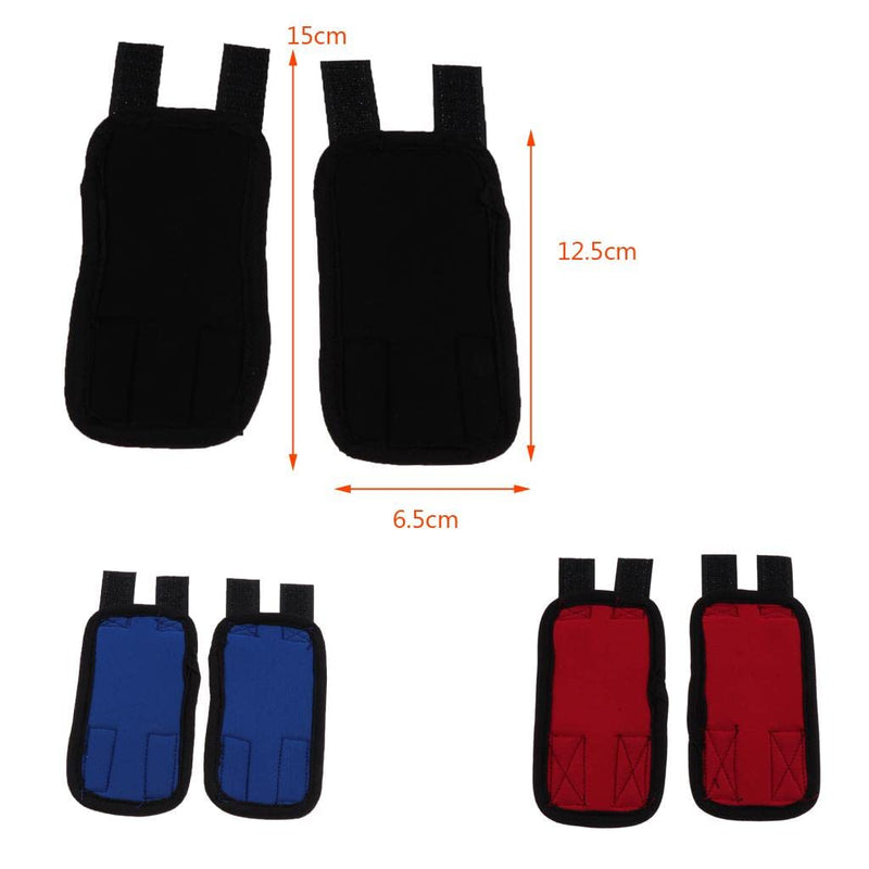 Fenteer Pack of 2 Cat Dog Leg Protection Accessories Protects Wounds Comfortable Red S