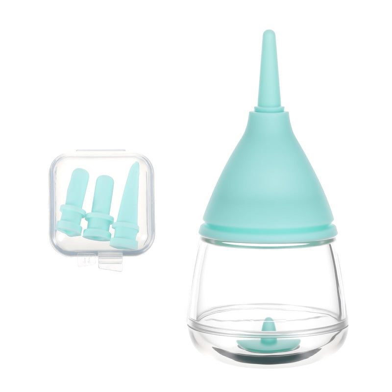 Puppy Nursing Bottles Kitten Milk Bottles Feeding Anti Choking Puppy Feeder Accessories with 3pcs Replaceable Reusable Silicone Nipples for Newborn Pets Small Animals (Blue) - PawsPlanet Australia