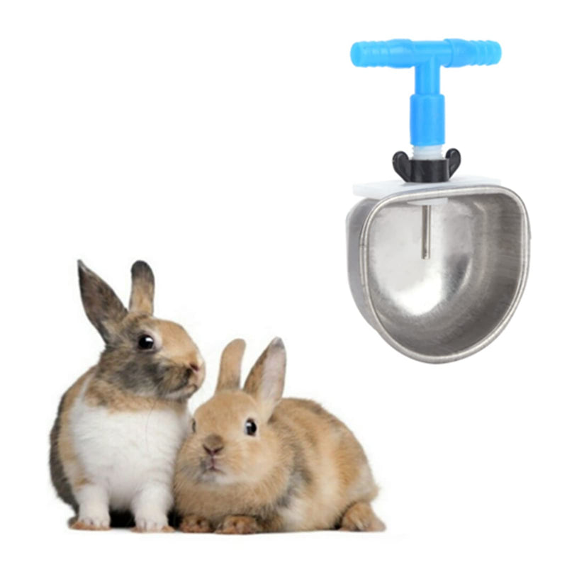 10 Sets Stainless Steel Rabbit Drinker, Nipple Drinking Bowl, Water Feeder for Rabbit, 2.6 X 1.1 in (11) Chazcool8qum1y4b7o-11 - PawsPlanet Australia