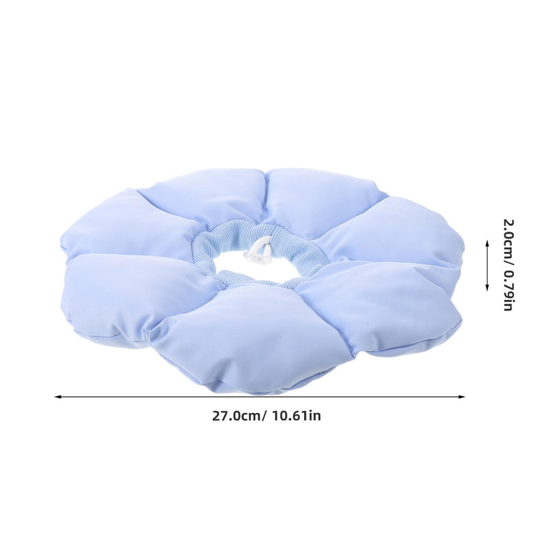 GALPADA Adjustable Pet Collar Soft Elizabethan Style Recovery Collar Bite-Proof Protective Band for Dogs and Cats Small Medical Collar for Wound Healing
