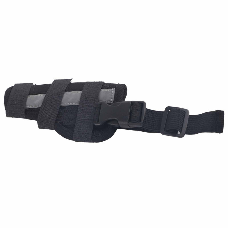 Naroote Dog Brace Hind Leg, Dog Knee Brace Dog Leg Braces For Back Leg Puppy Rear Leg Protector Stable Support Knee Pads For Surgery Recovery, Black (XXS)