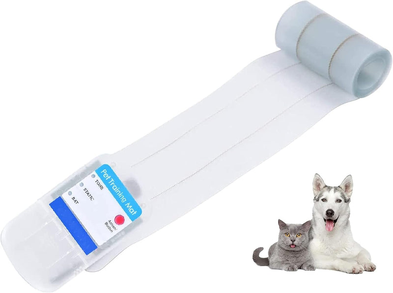 PAPARELA 46"x3" Narrow Pet Training Mat for Windowsills & Ledges - Electric Shock Pad with 3 Modes to Deter Cats & Dogs from Jumping, Safe Indoor Behavior Correction Tool