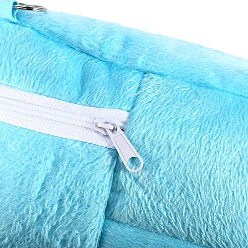Tbest Hedgehog Pet Carrier Bag, Hedgehog Hamster Rat Pet Sling Carrier Backpack Hedgehog Chinchilla Ferret Slee Outdoor Traveling Bag Handbags Backpack (Blue) Guinea Pig Clothes ferret accessories fe Blue - PawsPlanet Australia