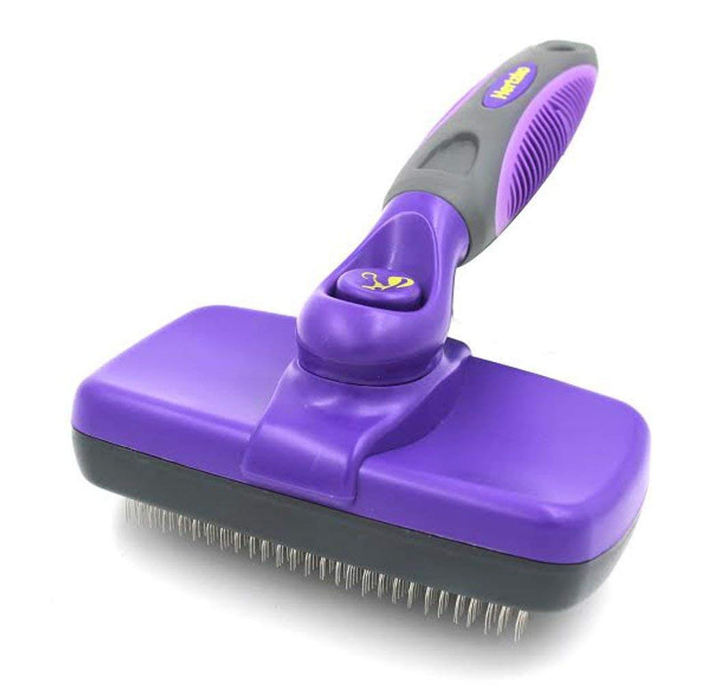 Hertzko Slicker Brush and Soft Pet Brush Bundle - PawsPlanet Australia