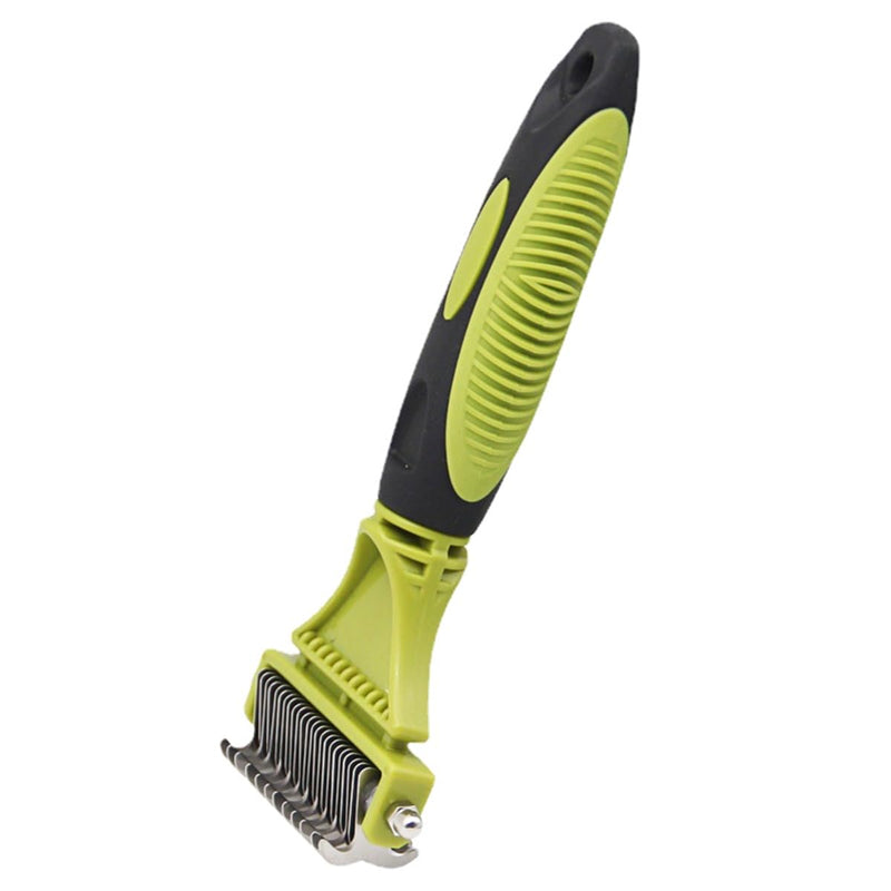 Namvo Dog Brush Cat Comb Dog Grooming Rake, Dematting Comb, Shedding Tool, Undercoat Rake for Small, Medium and Large Pets - PawsPlanet Australia