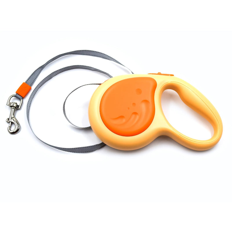 Retractable Dog Leash, Automatic Extendable 10ft/16ft Pet Leash Small, Medium and Large Dog Walking Leash (Orange, 16ft) Orange - PawsPlanet Australia