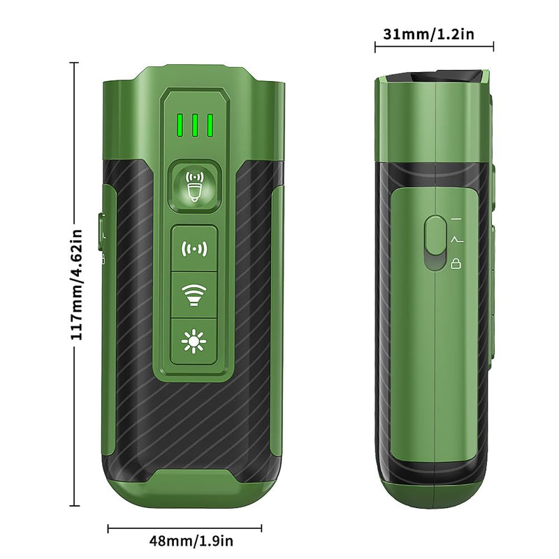Coredy Dog Bark Deterrent Device, Anti Barking Device for Dogs, Long-Range Ultrasonic Stop Bad Behavior, Rechargeable and Portable Dog Barking Control Device, Safe for Dogs & Humans - PawsPlanet Australia