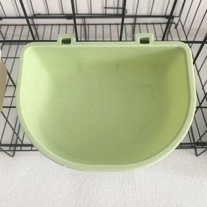 2 Pack Pet Carrier Feeder Clip-on Wire Cage Bowl Bird Feeding Dish Hanging Cups for Cat Carrier with Wire Door Rabbit Habitat Bunny Hutch Hamster Puppy Dog Crate Guinea Pig Ferret Chinchilla - PawsPlanet Australia