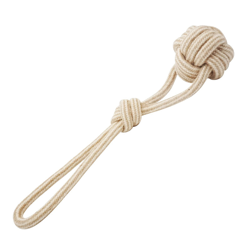 YINOR Dog Chew Toys-Puppy Tug Toys-Natural Cotton Rope-Pets Teething Interactive Knots for Small Medium Dog Mutt (Set of 4) - PawsPlanet Australia