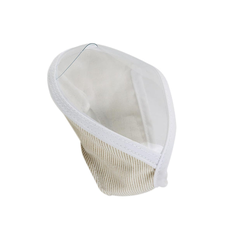 LALAFINA Transparent Polyester Cat Muzzle with Bite Protection and Breathable Cat Head Protection for Puppies and Cats for Grooming and Beauty