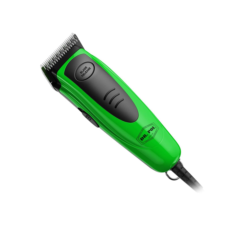 Andis Dr. Pol Easy Clip Versa Clipper Kit - Complete Grooming Solution with Detachable Blades, Attachment Combs, Nail Clipper & More for Safe, Efficient Grooming of All Dog Types, Green, 561121 - PawsPlanet Australia
